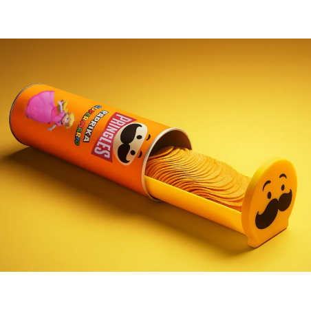 Pringles Tray com Tampa Funcional – Bandeja Deslizante 3D | 3dECshop