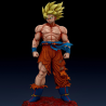 Goku 3D Model STL – Dragon Ball for 3D Printing (Digital Download)