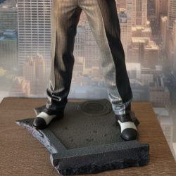 Estátua Superman Clark Kent Reveal – Peça Única Pintada à Mão | 3dECshop